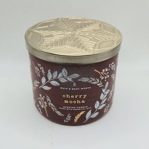 BBW Cherry Mocha 3-wick Large Candle